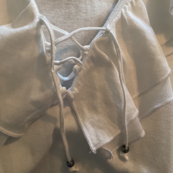 Chaps white dirt with string ties - Picture 4 of 5